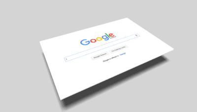 Google interface