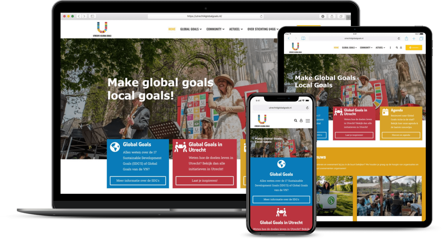 Utrecht4globalgoals Website